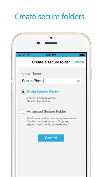 【免費生產應用App】Folder Cryptor for Dropbox-APP點子