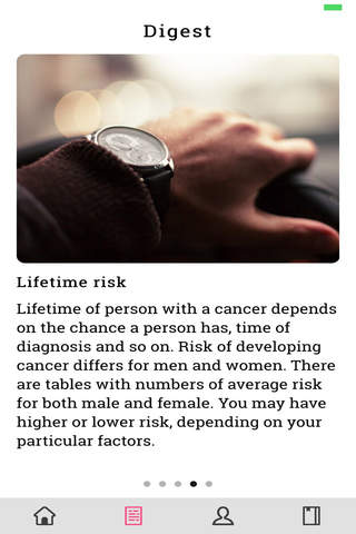 Cancer Disease - Health Alarm Pro screenshot 2