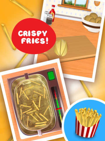 【免費遊戲App】Burger Maker Deluxe - Fast Food Cooking Game-APP點子