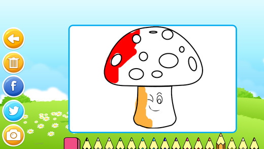 【免費教育App】Veggies & Fruits : Learning, coloring and educative games for kids-APP點子