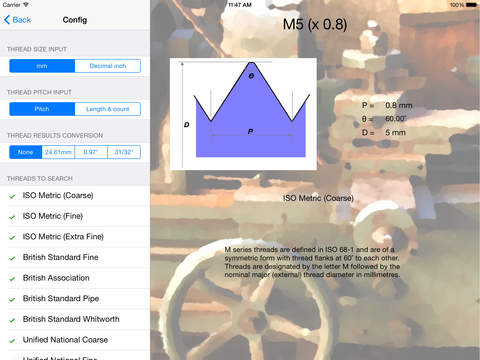 【免費工具App】Screwthread Matcher Pro-APP點子