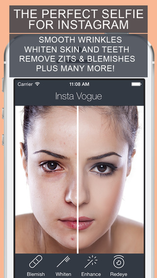 Insta.Vogue Skin Makeup - Retouch Wrinkle.s Pimple.s Face.tune Edition