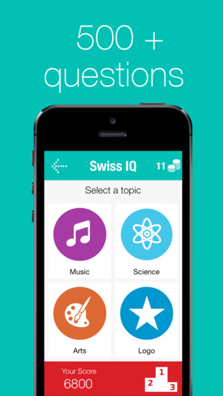 【免費遊戲App】Swiss IQ Quiz-APP點子