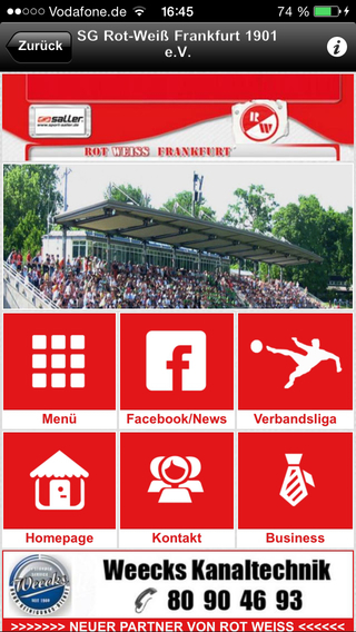 免費下載運動APP|SG Rot-Weiss Frankfurt e.V. app開箱文|APP開箱王