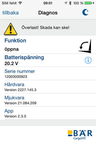 Bär CargoApp screenshot 3