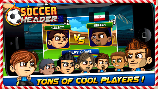 【免費遊戲App】Action Soccer Heads Tournament - Ultimate Football Striker Penalty Shoot Out-APP點子