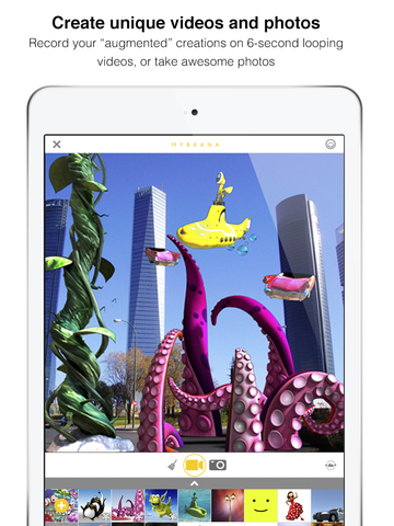 【免費攝影App】Mybrana app, Augmented Reality Social Network with video selfies, 2D stickers, and 3D visual effects VFX-APP點子