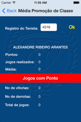Tenis Paulista - FPT screenshot 3