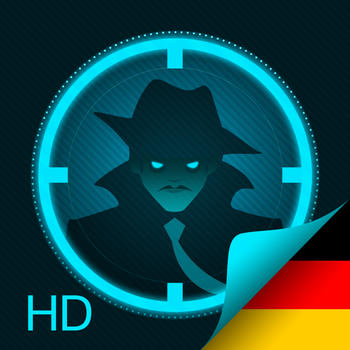 Berlin Spy: Urbane GPS-basierte Schnitzeljagd mit Quiz und virtuelle Audio-Video Caches, Offline Spiel Karte-HD LOGO-APP點子