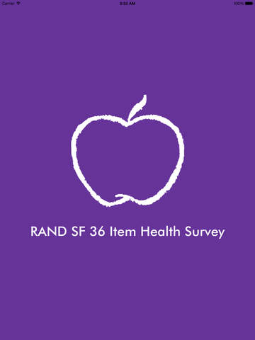 RAND SF 36 Item Health Survey
