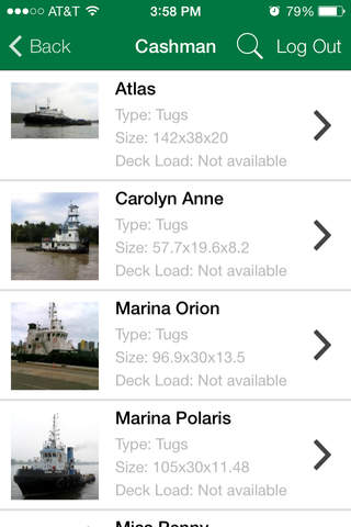 Cashman Equipment Barge Identifier screenshot 3