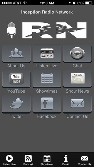 【免費娛樂App】Inception Radio Network Mobile-APP點子