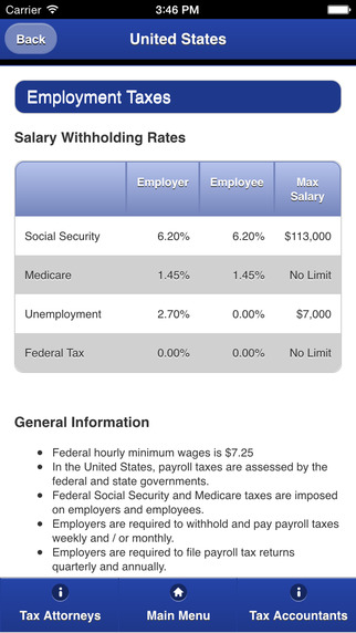 【免費商業App】Global Taxes-APP點子