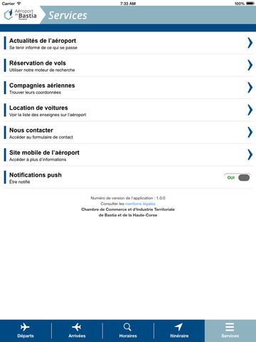 【免費旅遊App】Aéroport Bastia-APP點子