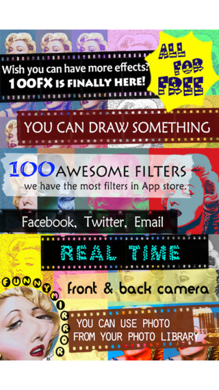 【免費攝影App】100 FX-APP點子
