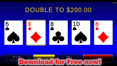 Screenshot 2 Популярные Казино Карточная игра — Валеты или лучше покер — Microgaming
