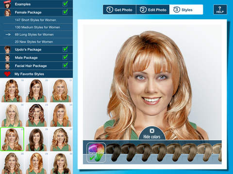 Hairstyle PRO for iPad - Try On Virtual Hairstyles for Men and Women