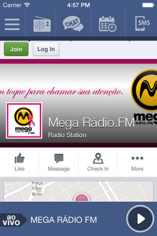 Rádio Mega VCA screenshot 2