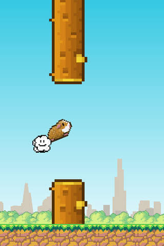 Flappy Hamster screenshot 2