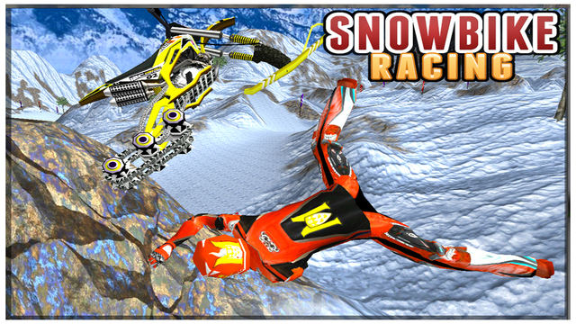 Snow Bike Racing 3D Snowbike sports Race Game on Arctic ice Tracks