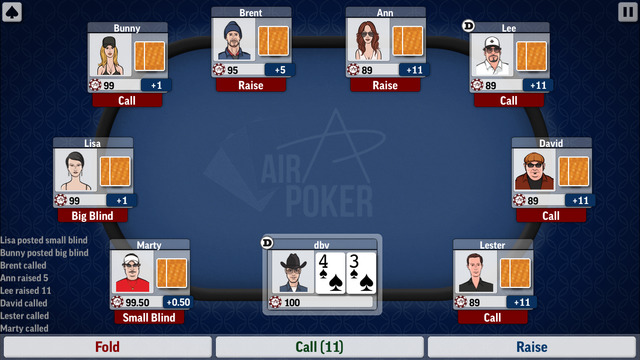 【免費遊戲App】AirPokerLite-APP點子