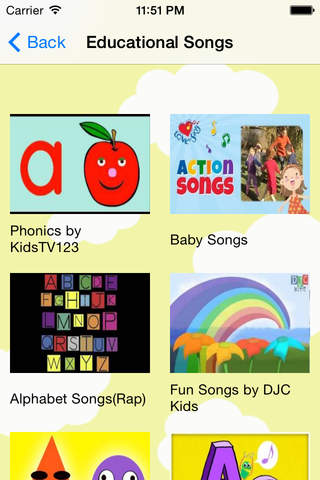 Kids Songs(song for children) screenshot 3