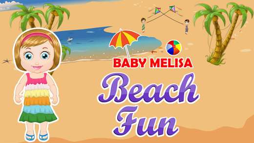 Baby Melisa Beach Fun