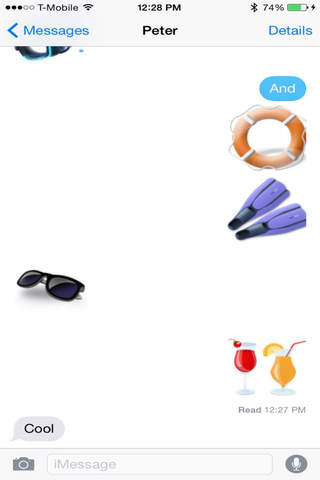Travel and Holiday Keyboard Stickers: Share your Holiday Fun Icons on Message and More screenshot 4