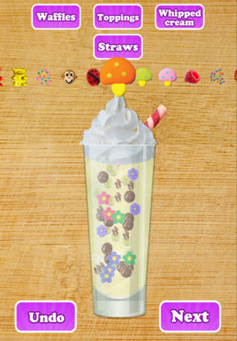 Milkshake Yum - Frozen Dessert Maker Games screenshot 3
