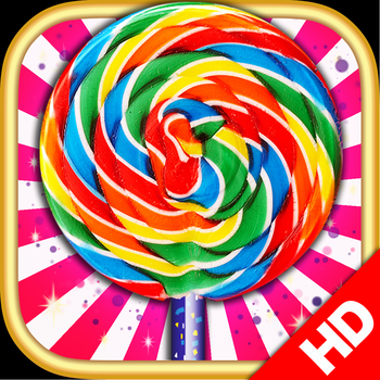 Swirl Lollipop Maker - Design Yummy Street Fair Food HD LOGO-APP點子