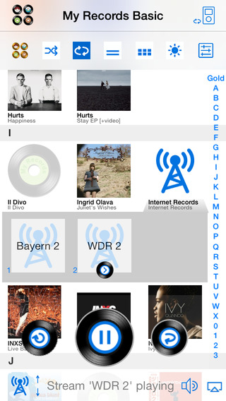 My Records Basic - Music Player Playlist Manager