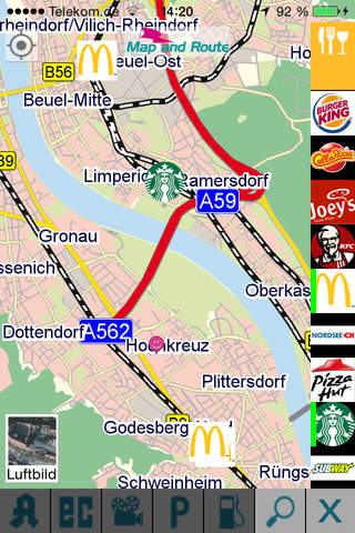 Map and Route screenshot 2