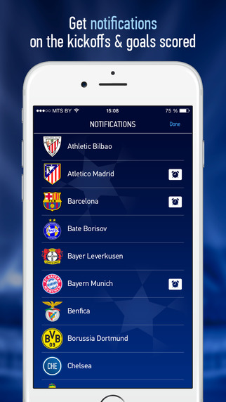 【免費運動App】League Live – Soccer LiveScore for 2014-2015 Euro Football Champions Cup-APP點子