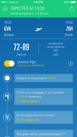 【免費旅遊App】Genève Aéroport (GVA)-APP點子