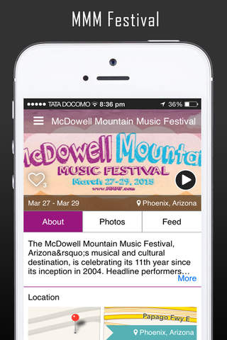 McDowell Mountain Music Festival screenshot 2