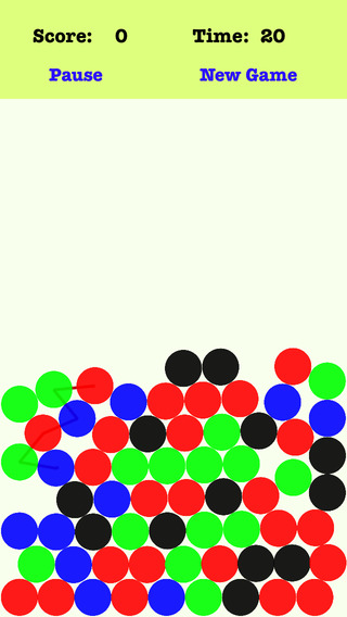 Gravity Dots Plus - Link the dots according to the order of the red green blue