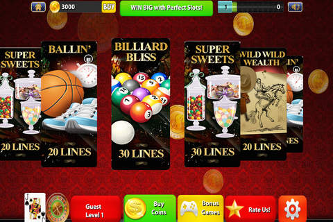 Perfect Slots Ultra Plus PRO- Modern House of Dark Spades Cards screenshot 2