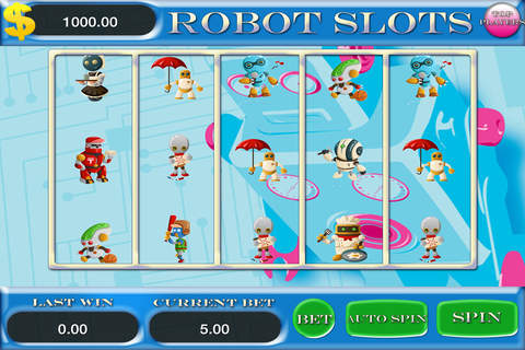A A Adventure Robots Slots screenshot 2