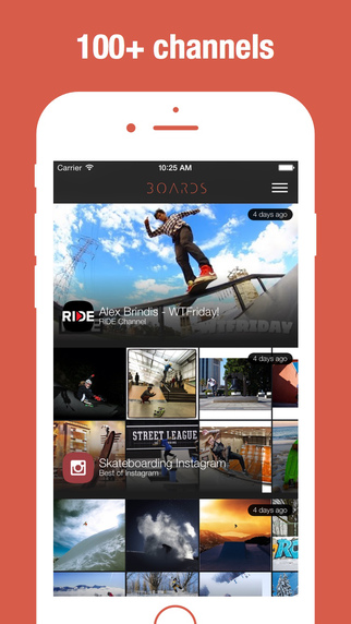 【免費運動App】Boards - Snowboarding, Skateboarding, Wakeboarding and Surfing videos.-APP點子