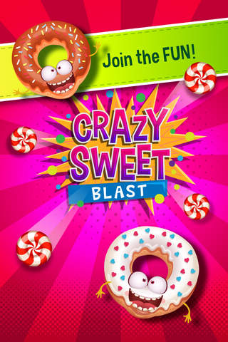 Crazy Sweet Blast - A Match 3 Puzzle Game screenshot 4