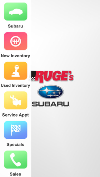 Ruge's Subaru Dealer App