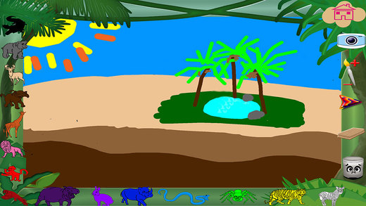 免費下載遊戲APP|Animals Draw Preschool Learning Experience In The Wild Paint Game app開箱文|APP開箱王