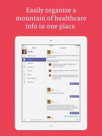 【免費醫療App】CareZone | Organize health information for you and your family-APP點子