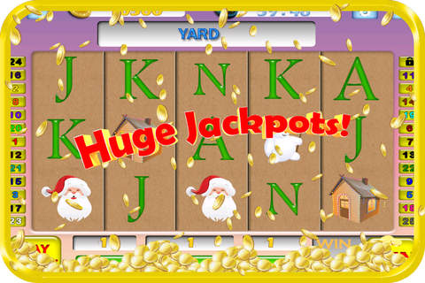 Best Las Vegas Slot Machines Christmas Village Casino Santa's Treasure Pro screenshot 3
