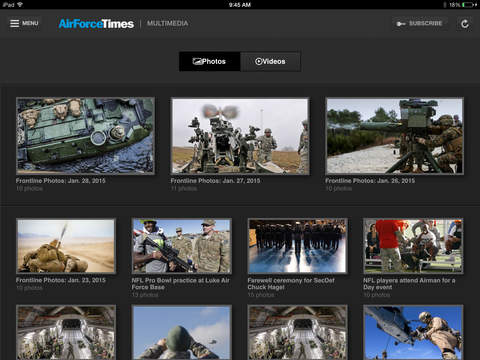 Air Force Times for iPad screenshot 3
