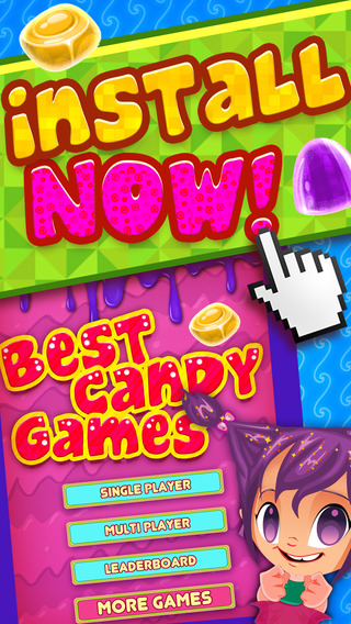 【免費遊戲App】Best Candy Games 2015 - Soda Pop Match 3 Candies Game For Children HD FREE-APP點子