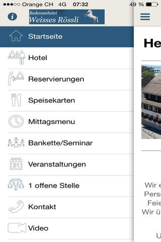 Hotel Weisses Rössli screenshot 4