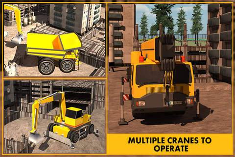 Dump Truck Excavator Simulator Game: Drive Crane screenshot 2