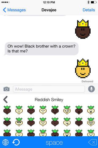 Multi Race Emoji - Custom Emojis Keyboard for Different Races screenshot 2
