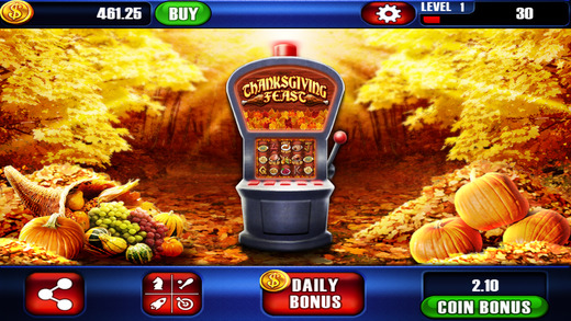 【免費遊戲App】Thanksgiving Slots-APP點子